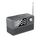 BT509 LED Bluetooth 5.3 Altoparlante Sveglia Display musicale Radio (Nero) BT509 LED Bluetooth 5.3 Altoparlante Sveglia Display musicale Radio (Nero)