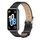 Cinturino per orologio in microfibra PU Mijobs per Huawei Band 10/9/8 (nero) Cinturino per orologio in microfibra PU Mijobs per Huawei Band 10/9/8 (nero)
