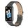 Cinturino per orologio in microfibra PU Mijobs per Huawei Band 10/9/8 (grigio nero) Cinturino per orologio in microfibra PU Mijobs per Huawei Band 10/9/8 (grigio nero)
