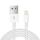Cavo di ricarica dei dati di sincronizzazione USB a 8 PIN, lunghezza del cavo: 3m (bianco) Cavo di ricarica dei dati di sincronizzazione USB a 8 PIN, lunghezza del cavo: 3m (bianco)