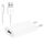 Adattatore per caricabatterie da viaggio con spina europea 2 in 1 5V 1A con cavo da 1 m a 8 pin per iPhone (bianco) Adattatore per caricabatterie da viaggio con spina europea 2 in 1 5V 1A con cavo da 1 m a 8 pin per iPhone (bianco)