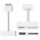 Adattatore Digital AV HDMI a HDTV per il nuovo iPad (iPad 3) / iPad 2 / iPad / iPhone 4 & 4s / iPod Touch 4 (bianco)