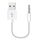Cavo di sincronizzazione dati USB a 3,5 mm da USB a 3,5 mm per iPod shuffle 1 ° / 2 ° / 3 ° / 4 ° / 5 ° / 6 ° generazione, lunghezza: 10 cm (bianco) Cavo di sincronizzazione dati USB a 3,5 mm da USB a 3,5 mm per iPod shuffle 1 ° / 2 ° / 3 ° / 4 ° / 5 ° / 6 ° generazione, lunghezza: 10 cm (bianco)