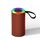 Altoparlante Bluetooth wireless con luce RGB portatile impermeabile piccolo audio (arancione rosso) Altoparlante Bluetooth wireless con luce RGB portatile impermeabile piccolo audio (arancione rosso)