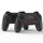 Controller di gioco wireless 2.4G One-to-two per PC / Android / TV Box (nero) Controller di gioco wireless 2.4G One-to-two per PC / Android / TV Box (nero)