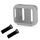 Per JBL Go 4 Speaker Cover in silicone con cinghia di fissaggio per bici e carrello da golf (grigio) Per JBL Go 4 Speaker Cover in silicone con cinghia di fissaggio per bici e carrello da golf (grigio)