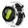 Cinturino in silicone bicolore con doppia fila di fori per Samsung Galaxy Watch 7 da 40/44 mm (bianco e nero) Cinturino in silicone bicolore con doppia fila di fori per Samsung Galaxy Watch 7 da 40/44 mm (bianco e nero)