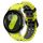 Cinturino in silicone bicolore con doppia fila di fori per Samsung Galaxy Watch 7 40/44 mm, colore: grigio lime Cinturino in silicone bicolore con doppia fila di fori per Samsung Galaxy Watch 7 40/44 mm, colore: grigio lime