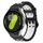 Cinturino in silicone bicolore con doppia fila di fori per Samsung Galaxy Watch 7 40/44 mm (nero e bianco) Cinturino in silicone bicolore con doppia fila di fori per Samsung Galaxy Watch 7 40/44 mm (nero e bianco)
