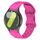 Cinturino in silicone granulare ecologico con pois colorati per Samsung Galaxy Watch 7 40/44 mm (rosa scuro) Cinturino in silicone granulare ecologico con pois colorati per Samsung Galaxy Watch 7 40/44 mm (rosa scuro)