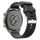 Cinturino per orologio in silicone twill da 20 mm (nero)