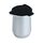 Maniglia per macchina da caffè, tazza dosatrice, alimentatore per caffè in polvere con copertura in silicone per Breville serie 8 (argento) Maniglia per macchina da caffè, tazza dosatrice, alimentatore per caffè in polvere con copertura in silicone per Breville serie 8 (argento)