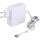 Caricabatterie portatile con adattatore di alimentazione CA da 85 W con cavo di ricarica da 1,8 m, spina europea (bianco) Caricabatterie portatile con adattatore di alimentazione CA da 85 W con cavo di ricarica da 1,8 m, spina europea (bianco)