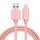 Cavo dati / caricabatterie da 8 pin a USB con testina in metallo da 1 m 3A, 1m 3A Woven Style Metal Head 8 Pin a USB Cavo dati/caricabatterie (oro rosa) Cavo dati / caricabatterie da 8 pin a USB con testina in metallo da 1 m 3A, 1m 3A Woven Style Metal Head 8 Pin a USB Cavo dati/caricabatterie (oro rosa)