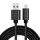 Cavo dati di ricarica da 8 pin a USB con testina in metallo stile 3A, lunghezza cavo: 2 m (nero) Cavo dati di ricarica da 8 pin a USB con testina in metallo stile 3A, lunghezza cavo: 2 m (nero)