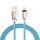 1m Woven 108 CORE DI COPPER 8 PIN a USB Data Sync Charging Cavo per iPhone, iPad (blu) 1m Woven 108 CORE DI COPPER 8 PIN a USB Data Sync Charging Cavo per iPhone, iPad (blu)