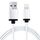 1M 3A 8 pin per sincronizzazione dati USB Cavo di ricarica per iPhone, iPad, diametro: 4 cm (bianco) 1M 3A 8 pin per sincronizzazione dati USB Cavo di ricarica per iPhone, iPad, diametro: 4 cm (bianco)