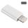 Enkay Hat-Prince HC-6 Mini ABS USB-C / Type-C da 3.1 a 8 pin Adattatore del connettore porta (bianco) Enkay Hat-Prince HC-6 Mini ABS USB-C / Type-C da 3.1 a 8 pin Adattatore del connettore porta (bianco)