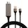 Cavo di adattatore maschio HDMI e USB da maschio a 8 pin, lunghezza: 2m (nero) Cavo di adattatore maschio HDMI e USB da maschio a 8 pin, lunghezza: 2m (nero)