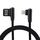 Cavo di ricarica per sincronizzazione dati in nylon a doppio gomito con uscita da 1 m 2,4 A da USB a 8 pin, Cavo di ricarica per sincronizzazione dati in nylon intrecciato con design a doppio gomito da 1 m 2,4 A in uscita da USB a 8 pin (nero) Cavo di ricarica per sincronizzazione dati in nylon a doppio gomito con uscita da 1 m 2,4 A da USB a 8 pin, Cavo di ricarica per sincronizzazione dati in nylon intrecciato con design a doppio gomito da 1 m 2,4 A in uscita da USB a 8 pin (nero)
