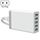 XBX09 40W 5V 8A 5 Porte USB Caricabatterie da viaggio per caricatore rapido, spina EU (bianco) XBX09 40W 5V 8A 5 Porte USB Caricabatterie da viaggio per caricatore rapido, spina EU (bianco)