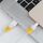 2 PCS Anti-rottura USB Cavo di ricarica Avvolgicavo Custodia protettiva Custodia protettiva (Giallo) 2 PCS Anti-rottura USB Cavo di ricarica Avvolgicavo Custodia protettiva Custodia protettiva (Giallo)