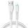 Cavo LED da 8 pin a USB Mcdodo CA-6362 serie Flying Fish, lunghezza: 1,8 m (bianco) Cavo LED da 8 pin a USB Mcdodo CA-6362 serie Flying Fish, lunghezza: 1,8 m (bianco)