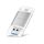 Richwell 3 in 1 32G Type-C + 8 pin + USB 3.0 doppia copertura in metallo disco flash push-pull con funzione OTG (argento) Richwell 3 in 1 32G Type-C + 8 pin + USB 3.0 doppia copertura in metallo disco flash push-pull con funzione OTG (argento)