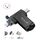 Richwell 3 in 1 16G Type-C + Micro USB + USB 3.0 Metal Flash Disk con funzione OTG (nero) Richwell 3 in 1 16G Type-C + Micro USB + USB 3.0 Metal Flash Disk con funzione OTG (nero)