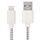 Cavo di ricarica dei dati USB da 3M Nylon Style USB per iPhone, iPad (bianco) Cavo di ricarica dei dati USB da 3M Nylon Style USB per iPhone, iPad (bianco)