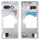 Cornice LCD frontale per Google Pixel 7 Pro (argento)