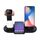 Base di ricarica wireless girevole HQ-UD15 con supporto per telefoni / iWatch / AirPods (nero) Base di ricarica wireless girevole HQ-UD15 con supporto per telefoni / iWatch / AirPods (nero)