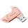 Richwell DXZ66 USB Flash Disk 16G 3 in 1 Micro USB + 8 pin + USB 3.0 compatibile IPhone e IOS (oro rosa) Richwell DXZ66 USB Flash Disk 16G 3 in 1 Micro USB + 8 pin + USB 3.0 compatibile IPhone e IOS (oro rosa)