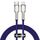 Baseus CATLJK-A05 Cafule Series 20W Type-C / USB-C a 8 pin PD cavo dati di ricarica in metallo, lunghezza: 1 m (viola) Baseus CATLJK-A05 Cafule Series 20W Type-C / USB-C a 8 pin PD cavo dati di ricarica in metallo, lunghezza: 1 m (viola)