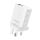 Rock T51 30W Type-C / USB-C + USB PD Dual Porte Caricatore di ricarica veloce Caricabatterie da viaggio Adattatore di alimentazione, spina uk (bianco) Rock T51 30W Type-C / USB-C + USB PD Dual Porte Caricatore di ricarica veloce Caricabatterie da viaggio Adattatore di alimentazione, spina uk (bianco)