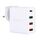 Caricabatterie da viaggio A3 PD 18W USB-C / Type-C + QC3.0 USB + doppia interfaccia USB Caricabatterie da viaggio A3 PD 18W USB-C / Type-C + QC3.0 USB + doppia interfaccia USB