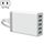 XBX09 40 W 5 V 8A 5 Porte USB Caricabatterie da viaggio per caricatore rapido, spina USB (bianco) XBX09 40 W 5 V 8A 5 Porte USB Caricabatterie da viaggio per caricatore rapido, spina USB (bianco)