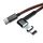 Cavo dati di ricarica magnetico a testa angolare PD da tipo C / USB-C a 8 pin Cavo dati di ricarica magnetico a testa angolare PD da tipo C / USB-C a 8 pin