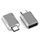 2 PCS SBT-148 USB-C / Type-C maschio a USB 3.0 Adattatore in lega di zinco femminile (Spazio Argento) 2 PCS SBT-148 USB-C / Type-C maschio a USB 3.0 Adattatore in lega di zinco femminile (Spazio Argento)