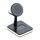 991 3 in 1 15W Induzione elettromagnetica Carica rapida wireless con supporto rotante a 360 gradi (nero) 991 3 in 1 15W Induzione elettromagnetica Carica rapida wireless con supporto rotante a 360 gradi (nero)