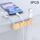 HG2715 3 PCS 5 fori Desktop Data Cable Cable Borganizer Avvolgitore