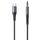 AWEI CL-116T Type-C / USB-C a 3,5 mm Cavo audio hi-fi (nero nero)
