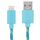 Cavo di ricarica di trasferimento dati USB da 1M Nylon per iPhone, iPad, compatibile con iOS 15.5 (blu) Cavo di ricarica di trasferimento dati USB da 1M Nylon per iPhone, iPad, compatibile con iOS 15.5 (blu)