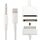 Adattatore audio a 8 pin, non supporta iOS 10.3.1 o al di sopra del telefono (bianco) Adattatore audio a 8 pin, non supporta iOS 10.3.1 o al di sopra del telefono (bianco)