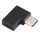[Magazzino US] Adattatore di ricarica a gomito maschio USB-C / Type-C maschio a 8 Pin