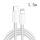 XJ-61 12W USB-C / Type-C a 8 Pin PD Cavo di ricarica rapido, lunghezza del cavo: 1,5 m XJ-61 12W USB-C / Type-C a 8 Pin PD Cavo di ricarica rapido, lunghezza del cavo: 1,5 m