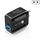 Adattatore di alimentazione per caricabatterie da viaggio a ricarica rapida PD + QC 3.0 da 18 W con funzione di indicazione LED (spina americana nera) Adattatore di alimentazione per caricabatterie da viaggio a ricarica rapida PD + QC 3.0 da 18 W con funzione di indicazione LED (spina americana nera)