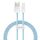 BASEUS CALD000403 Dynamic Series 2.4A USB a 8 PIN Cavo di ricarica rapido per ricarica, lunghezza del cavo: 1m (blu) BASEUS CALD000403 Dynamic Series 2.4A USB a 8 PIN Cavo di ricarica rapido per ricarica, lunghezza del cavo: 1m (blu)
