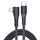 A6 PD 20W USB-C / Type-C a 8 Pin Cavo dei dati del telefono cellulare del gomito, lunghezza: 2m (nero)
