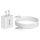 IVON AD-35 2 IN 1 18W QC3.0 Porta USB Caricabatterie da viaggio + 1M USB a 8 Pin Cable Set, spina USB (bianco) IVON AD-35 2 IN 1 18W QC3.0 Porta USB Caricabatterie da viaggio + 1M USB a 8 Pin Cable Set, spina USB (bianco)